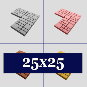 25x25
