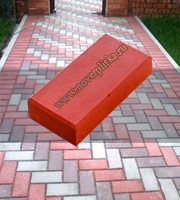 укладка тротуарной плитки кирпич